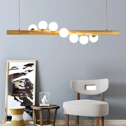 Nordic 7 Light Modern Glass Chandelier Chandeliers TriadCommerceInc   