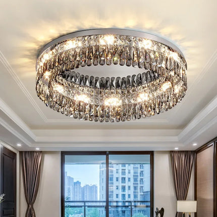 Modern Atmospheric Crystal Lamp Ceiling Lamp TriadCommerceInc   