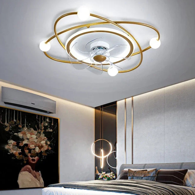 Invisible Integrated Ceiling Fan Light Chandeliers TriadCommerceInc   