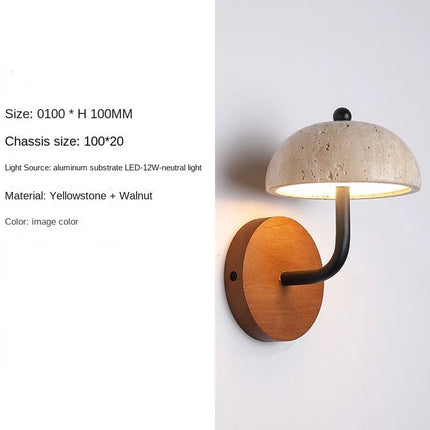 Nordic Corridor Wabi-Sabi Wall Lights Wall Light TriadCommerceInc C-style  