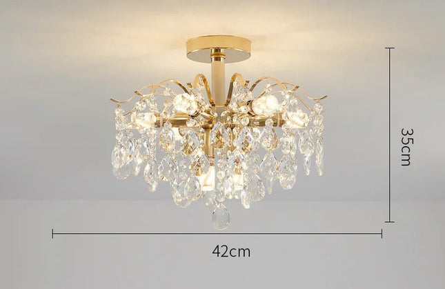 Modern Crystal Lights Chandelier Chandelier TriadCommerceInc   