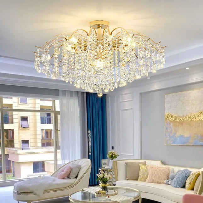 Modern Crystal Lights Chandelier Chandelier TriadCommerceInc   