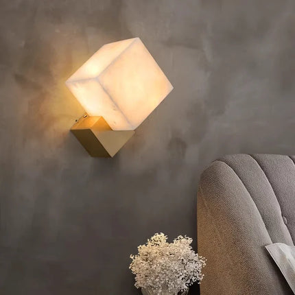 Wall Lamps Marble Lighting Fixtures Wall Lamp TriadCommerceInc   