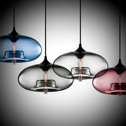 Nordic Hanging Spherical Light Fixtures Hanging Lights TriadCommerceInc   