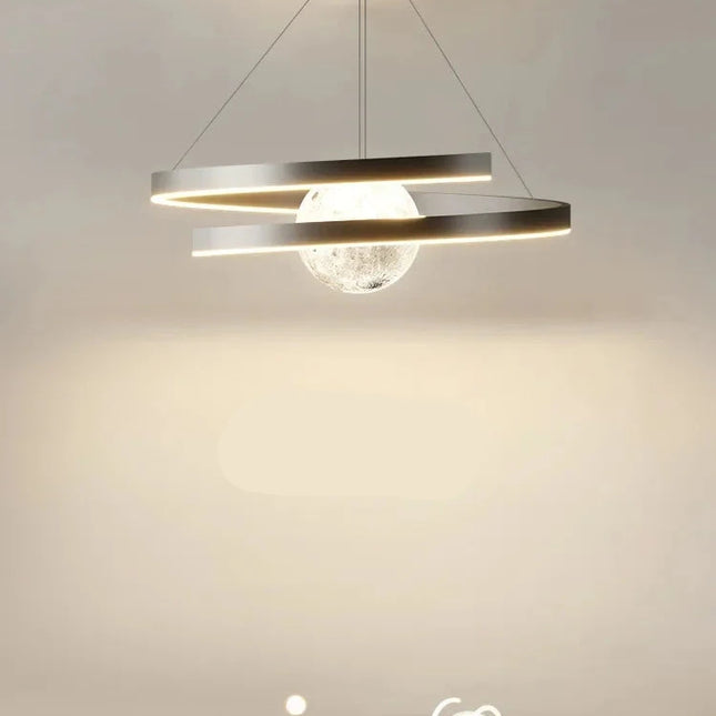 Modern Minimalist Nordic Chandelier Chandelier TriadCommerceInc   