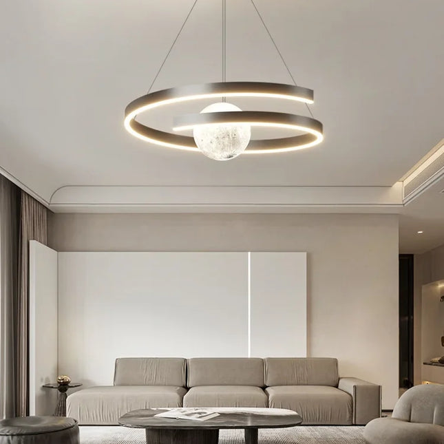 Modern Minimalist Nordic Chandelier Chandelier TriadCommerceInc   