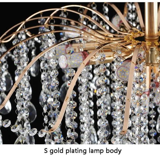 Modern Crystal Lights Chandelier Chandelier TriadCommerceInc   