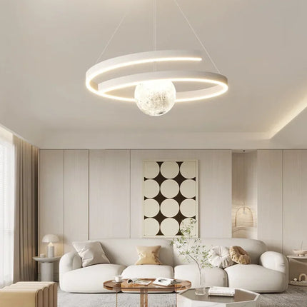 Modern Minimalist Nordic Chandelier Chandelier TriadCommerceInc   