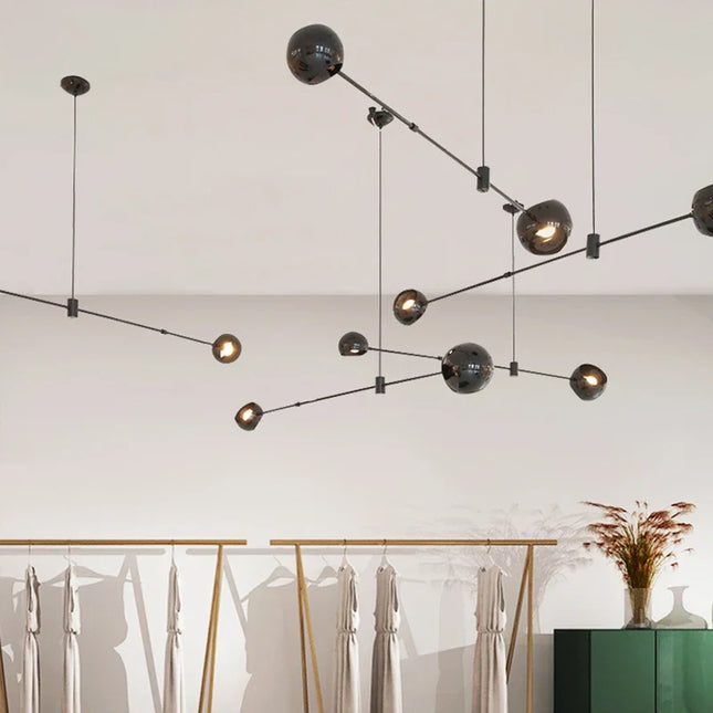 Nordic Suspension Modern Loft LED Chandelier Chandeliers TriadCommerceInc   