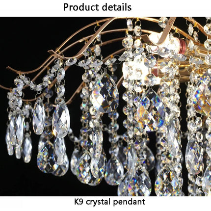 Modern Crystal Lights Chandelier Chandelier TriadCommerceInc   