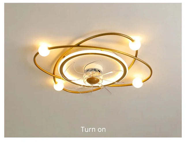 Invisible Integrated Ceiling Fan Light Chandeliers TriadCommerceInc   