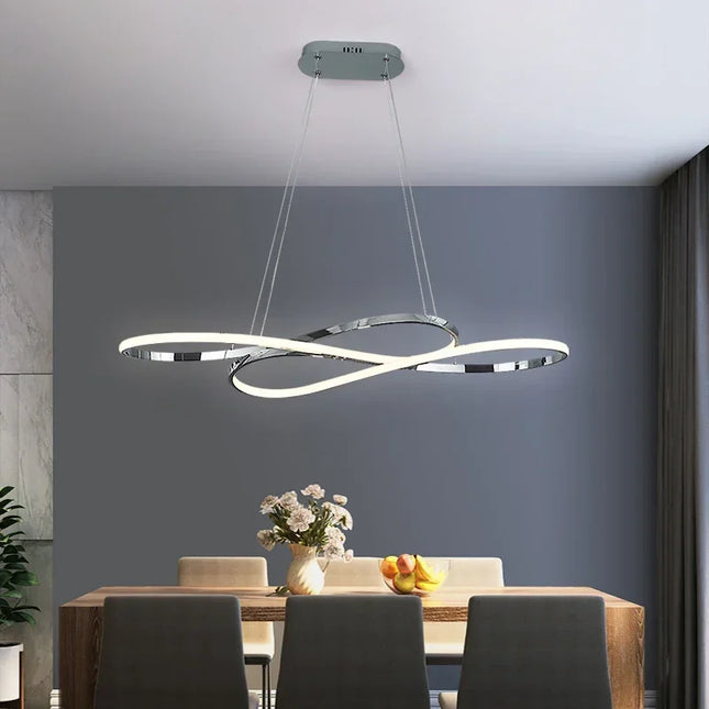 Modern LED Chandelier Chandelier TriadCommerceInc   