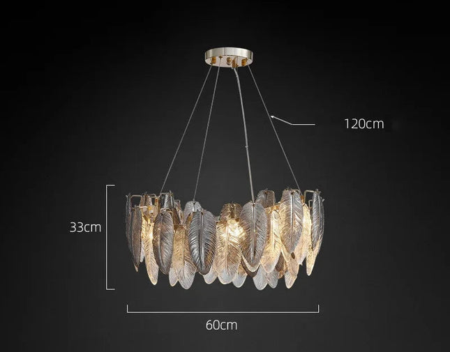 Home Decoration Chandelier Indoor Lighting Chandelier TriadCommerceInc 6 Head Round Cold White 