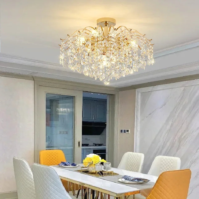 Modern Crystal Lights Chandelier Chandelier TriadCommerceInc   