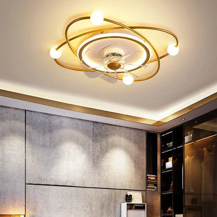 Invisible Integrated Ceiling Fan Light Chandeliers TriadCommerceInc   