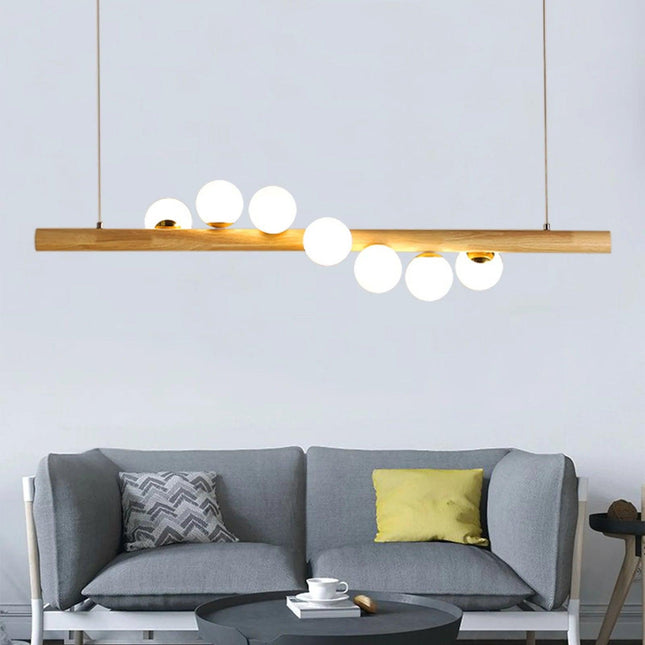 Nordic 7 Light Modern Glass Chandelier Chandeliers TriadCommerceInc   