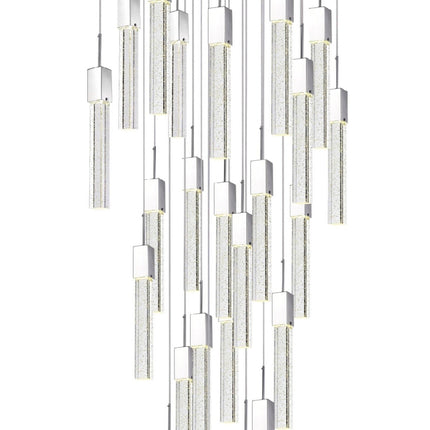 Sparkling Night Chandelier Vertical // XL  25  Light Chandeliers-Pendants-Hanging Lights [TriadCommerceInc]   