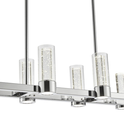 Sparkling Night LED Rectangular Chandelier//  8 Lights Chandeliers-Pendants-Hanging Lights [TriadCommerceInc]   