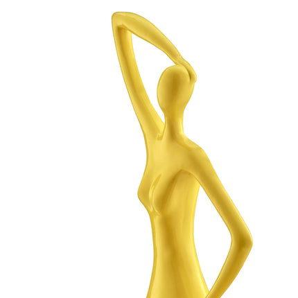 The Diana Sculpture // Large, Yellow Sculpture [TriadCommerceInc]   