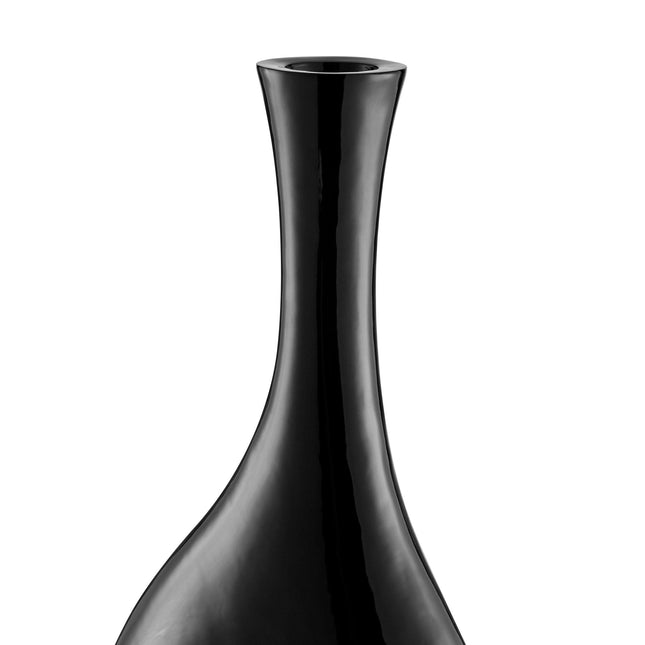 Trombone Vase // Large Black Vase [TriadCommerceInc]   