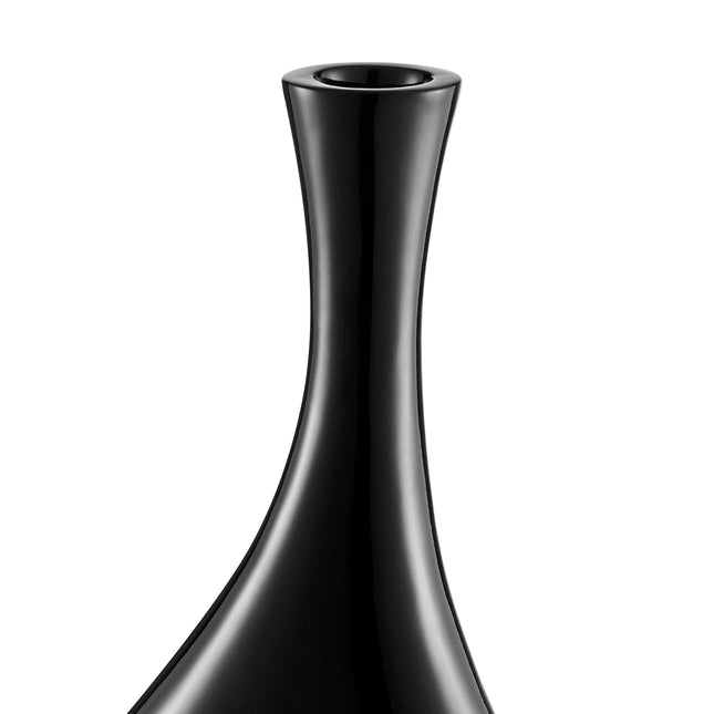 Trombone Vase // Small Black Vase [TriadCommerceInc]   