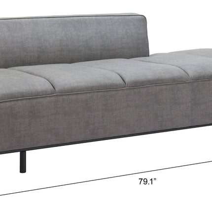 Confection Sofa Gray Sofas TriadCommerceInc   