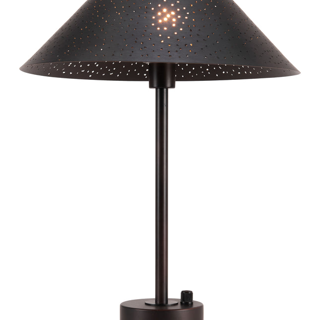 Cardo Table Lamp Bronze Table Lamps TriadCommerceInc   