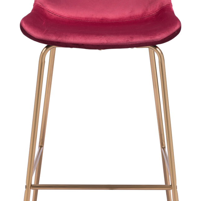 Tony Barstool Red & Gold Barstools TriadCommerceInc   