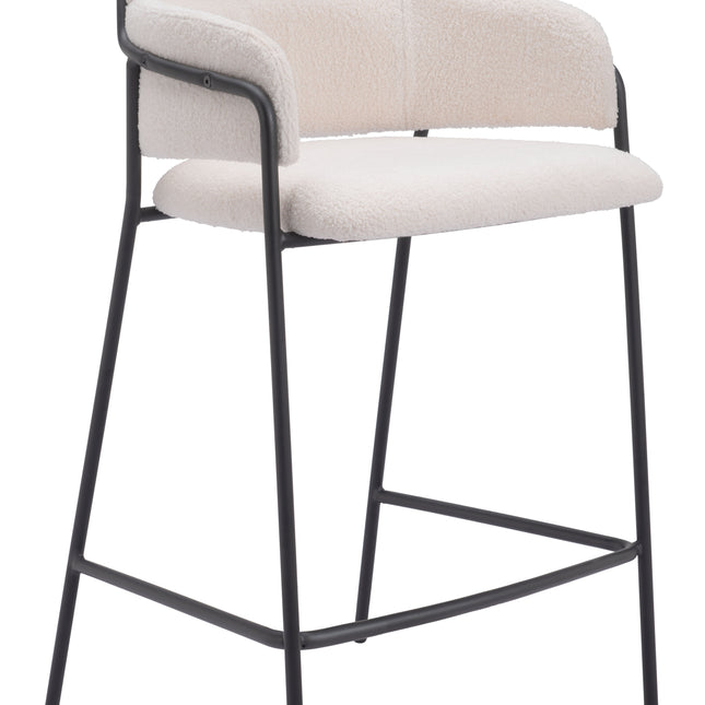 Marcel Counter Stool (Set of 2) Cream Counter Stools TriadCommerceInc Default Title  