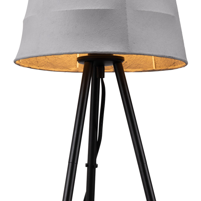 Mozzi Table Lamp Gray & Black Table Lamps TriadCommerceInc Default Title  