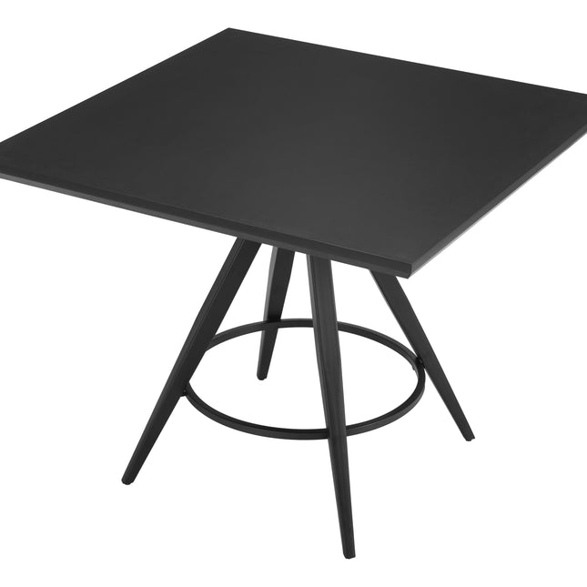 Tinos Dining Table Black Tables TriadCommerceInc   