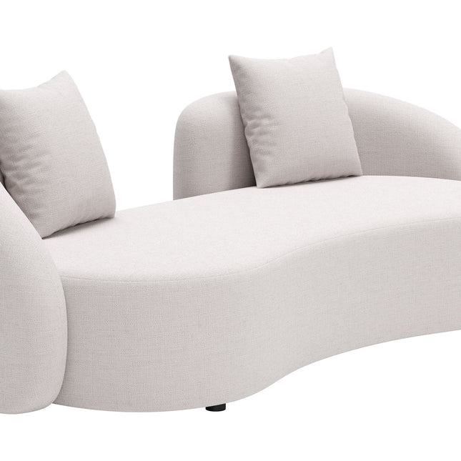 Sunny Isles Loveseat Beige Seating TriadCommerceInc   