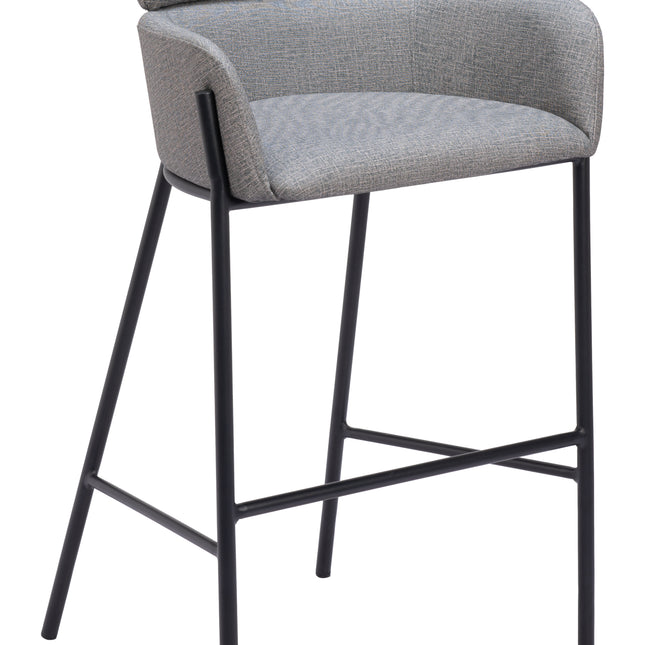 Bremor Barstool Slate Gray Barstools TriadCommerceInc Default Title  