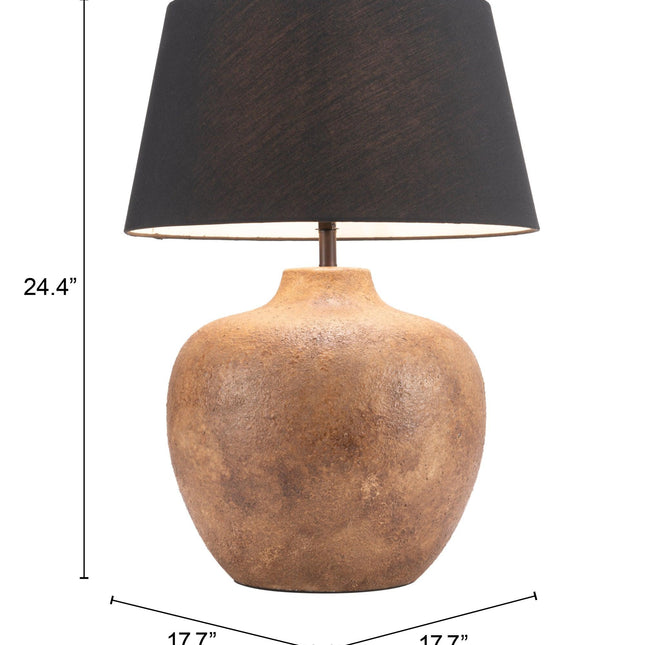 Basil Table Lamp Black Table Lamps TriadCommerceInc   