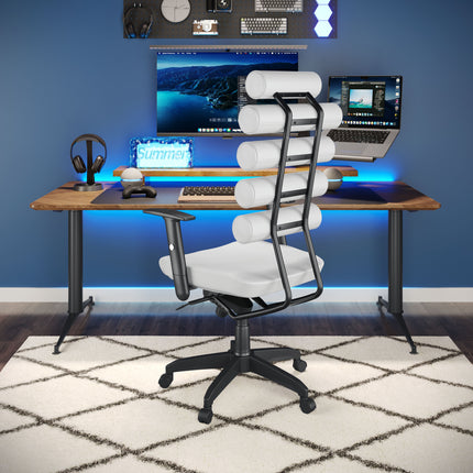 Unico Office Chair White Chairs [TriadCommerceInc]   