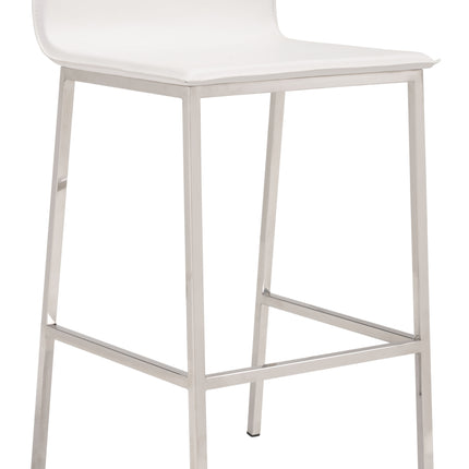 Marina Barstool (Set of 2) White Barstools TriadCommerceInc Default Title  