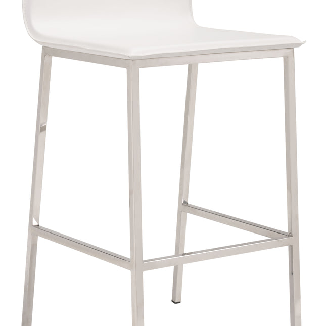 Marina Barstool (Set of 2) White Barstools TriadCommerceInc Default Title  