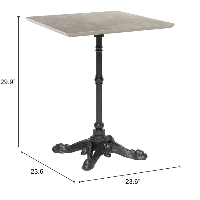 Alfresco Dining Table Gray Tables TriadCommerceInc   