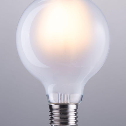 E26 G80 6W 110x80mm LED Light Bulb Frosted White Light Bulbs [TriadCommerceInc] Default Title  