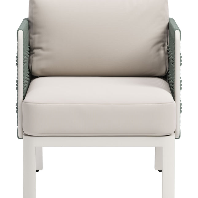 Bridgehampton Armchair White Seating TriadCommerceInc   