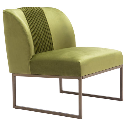 Sante Fe Accent Chair Olive Green Chairs [TriadCommerceInc]   