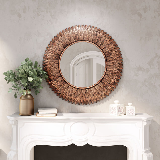 Rhoda Mirror Copper Mirrors [TriadCommerceInc]   