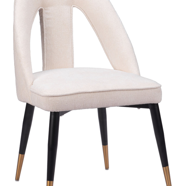 Artus Dining Chair Ivory Chairs TriadCommerceInc Default Title  