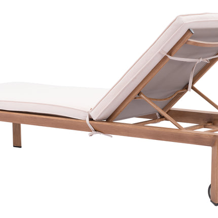 Cozumel Lounge Chair Beige & Natural Seating TriadCommerceInc   