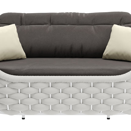 Coral Reef Loveseat Gray Seating [TriadCommerceInc]   