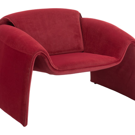 Horten Accent Chair Red Chairs [TriadCommerceInc] Default Title  