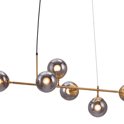 Gisela Ceiling Lamp Brass Pendant Lights TriadCommerceInc   