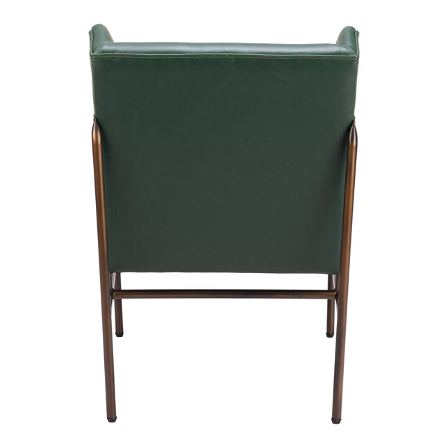 Atlanta Accent Chair Green Chairs [TriadCommerceInc]   