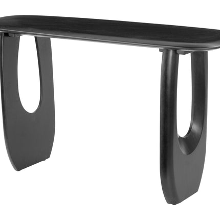 Arasan Console Table Black Console Tables [TriadCommerceInc]   