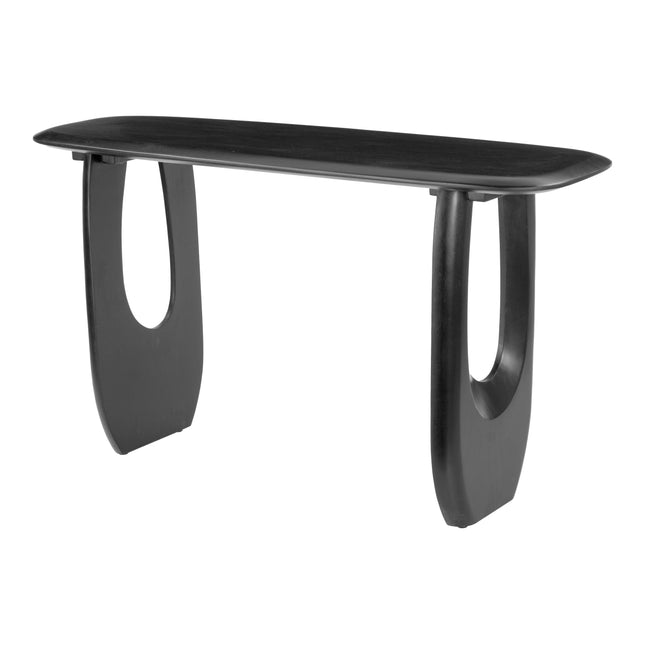Arasan Console Table Black Console Tables [TriadCommerceInc]   